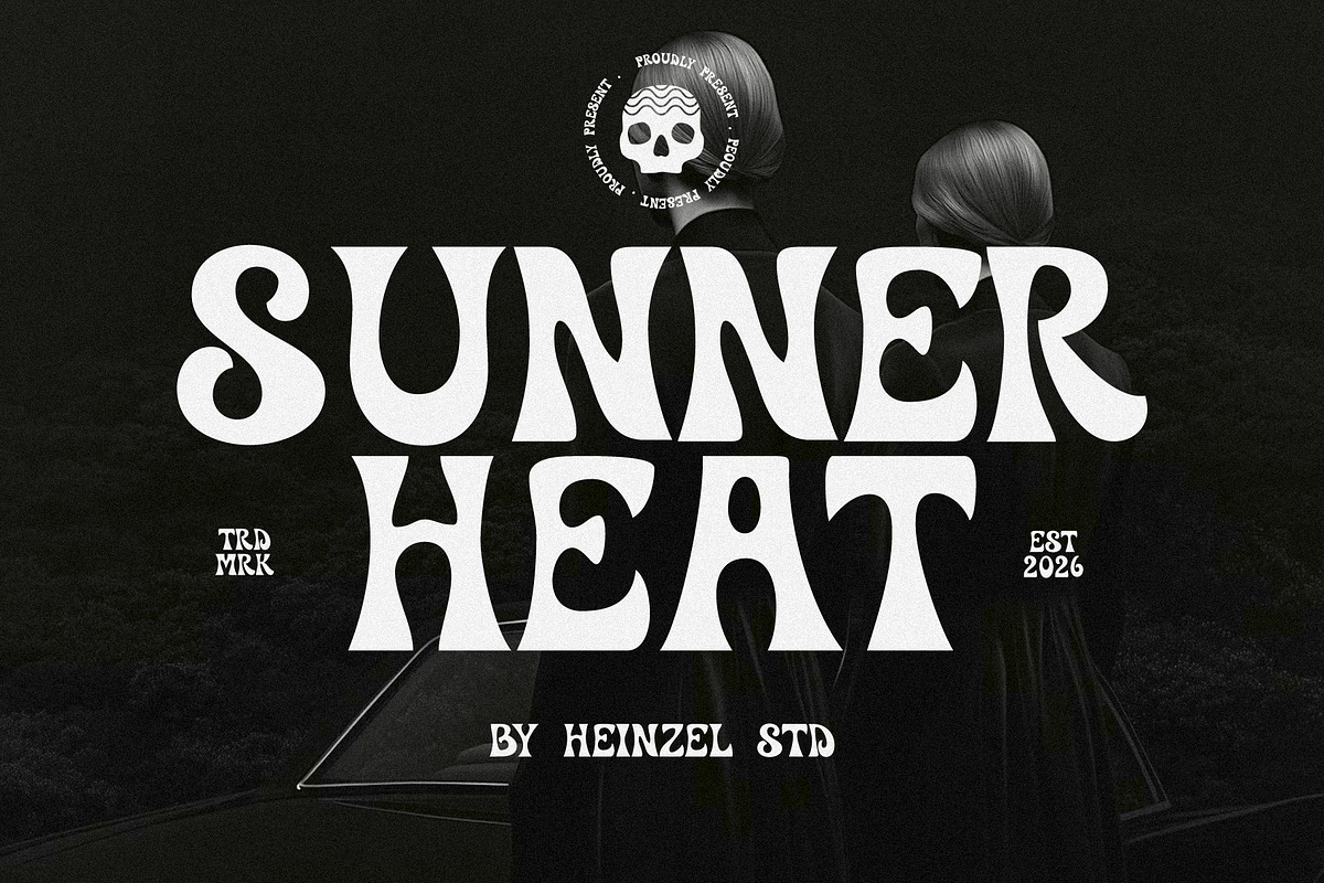Sunner Heat Bold Retro Font, a Serif Font by Heinzel Std (Photo 1 of 17)