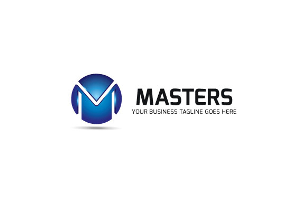 Masters Logo Template, a Branding & Logo Template by The Branding Fusion