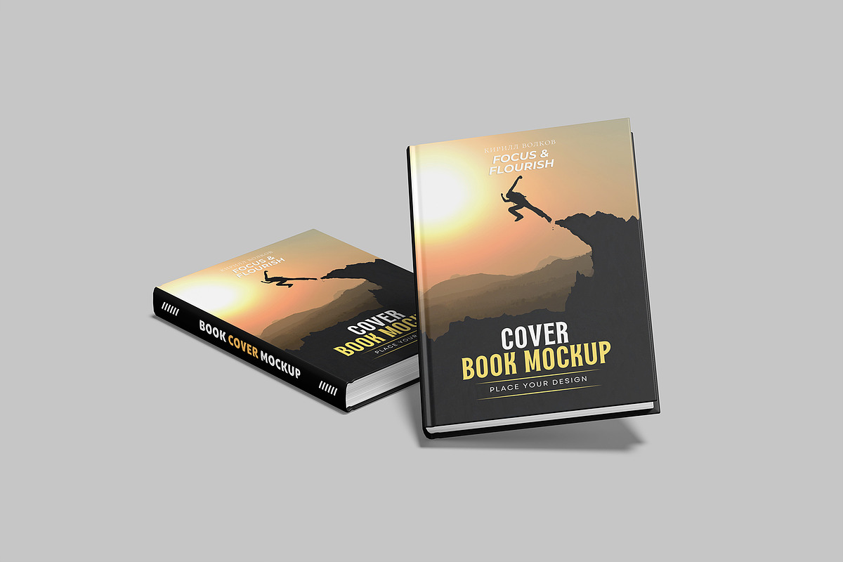 Open and Closed Cover Book Mockup, a Books & Magazine Mockup by lamorastudio (Photo 10 of 11)