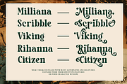 Milky Shake - Retro Serif Font, a Serif Font by Say Studio (Thumbnail 4 of 14)