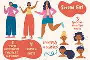 Generator characters of people, an Object Graphic by PawLoveArt (Thumbnail 5 of 10)