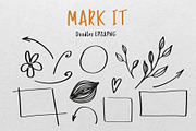 MARK IT marker handwritten font, a Handwritten Font by Yuliya Derbisheva (Thumbnail 12 of 13)