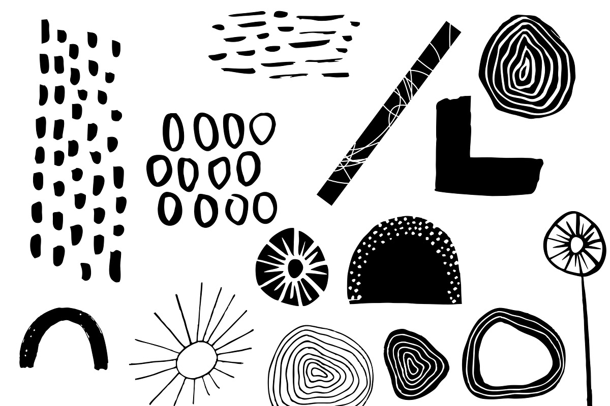Cutouts big patterns bundle!, a Pattern Graphic by lisa_kalev (Photo 10 of 25)