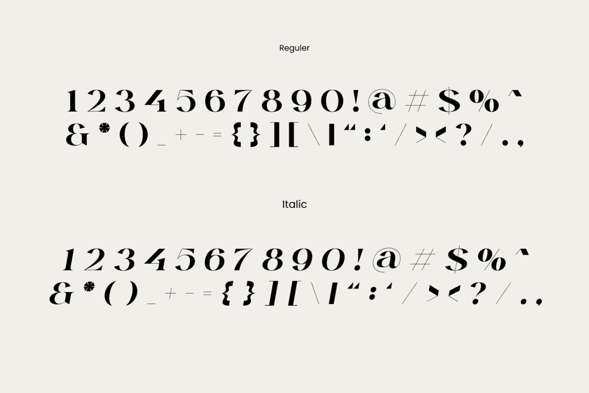 Maronier Modern Serif Typeface Font, a Serif Font by Rasio Studio (Photo 3 of 12)