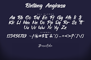 Bintang Angkasa Lazy Handwritten Fon, a Handwritten Font by Basnistudio (Thumbnail 6 of 7)