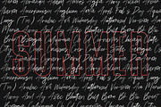 Triester SVG Brush Font Free Sans, a Script Font by Maulana Creative (Thumbnail 2 of 11)