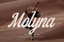 Molyna Modern Script Font