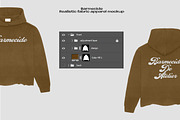 Unfinished pullover hoodie mockup, a Hoody Mockup by Barmecide Mockup Studio (Thumbnail 3 of 3)
