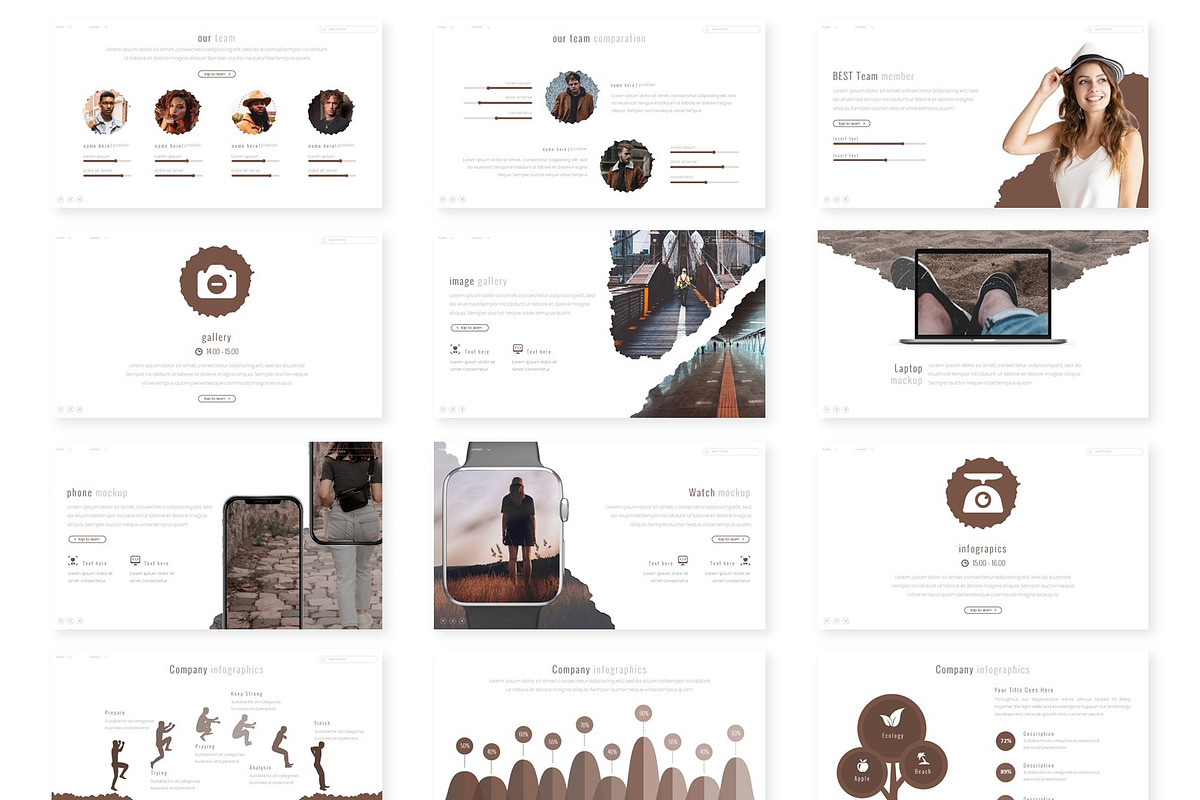 Walkout - Powerpoint Template, a Presentation Template by inspirasign