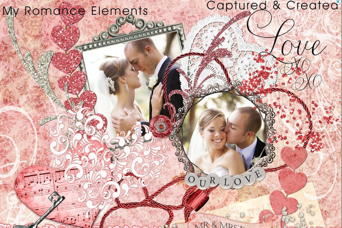 My Romance Clip Art & Element Pack49 preview 3