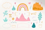 Llama - collection. Pattern and card, an Illustration by Mariart_i (Thumbnail 3 of 9)