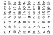 1275 Business Startup Line Icons, an Outline Icon by Vector Portal (Thumbnail 4 of 20)