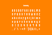 Qondenty - Condensed Tall Font, a Sans Serif Font by Iqsiart Studio (Thumbnail 2 of 7)