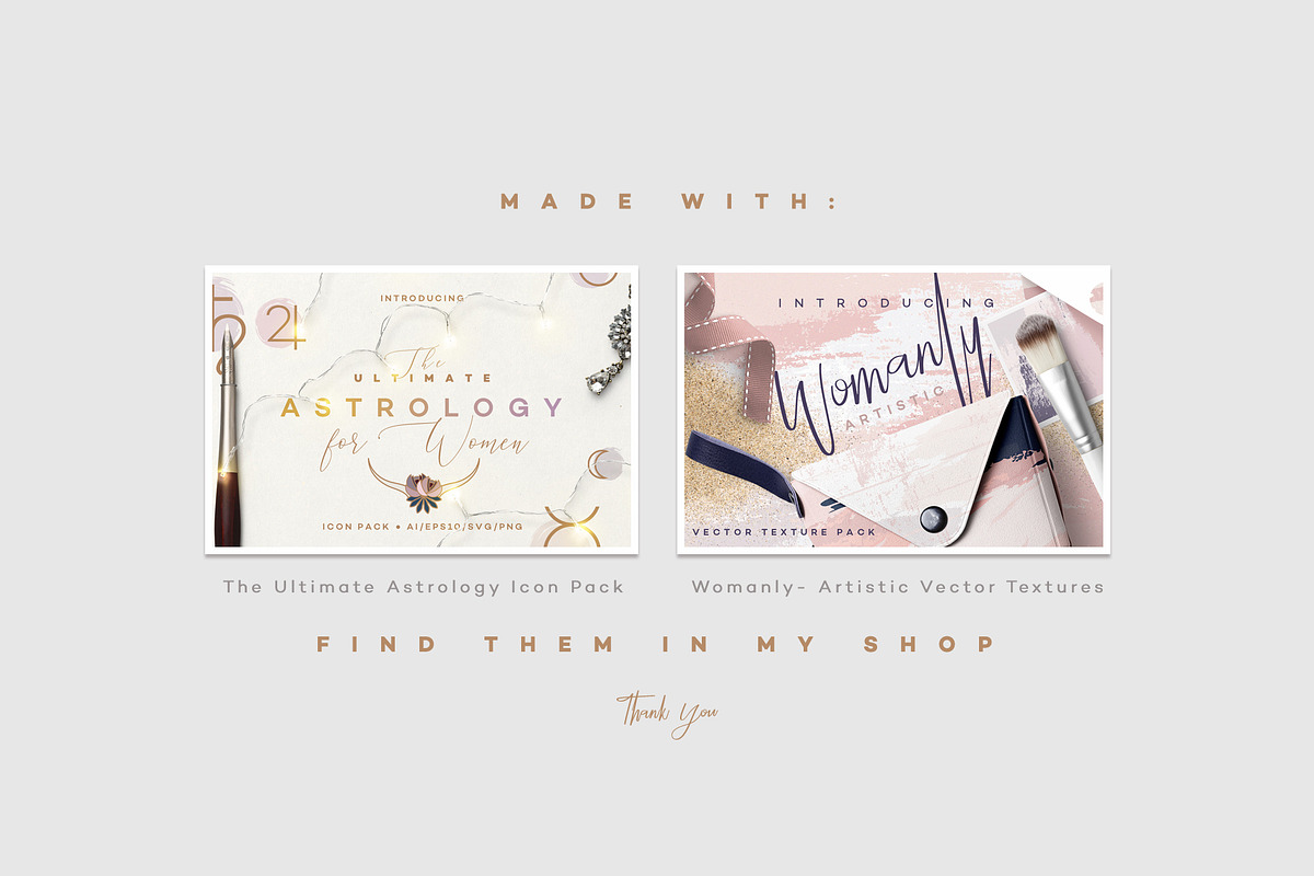 Astrology Calendar Templates, a Stationery Template by Polar Vectors (Photo 13 of 13)
