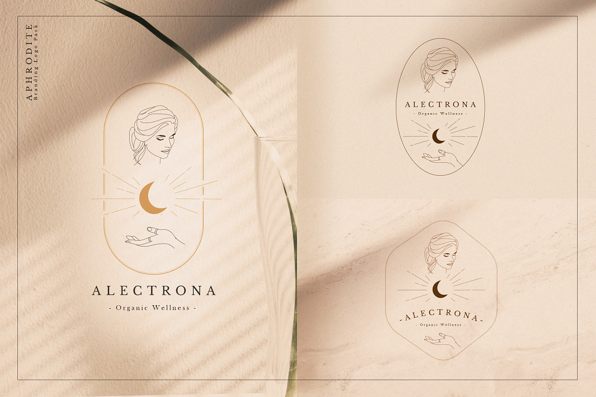 Aphrodite Branding Logos, a Branding & Logo Template by SNIPESCIENTIST (Photo 23 of 32)