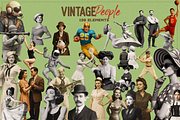 Oh So Vintage Collage Creator, an Object Graphic by SNIPESCIENTIST (Thumbnail 9 of 30)