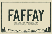Faffay Vintage Font