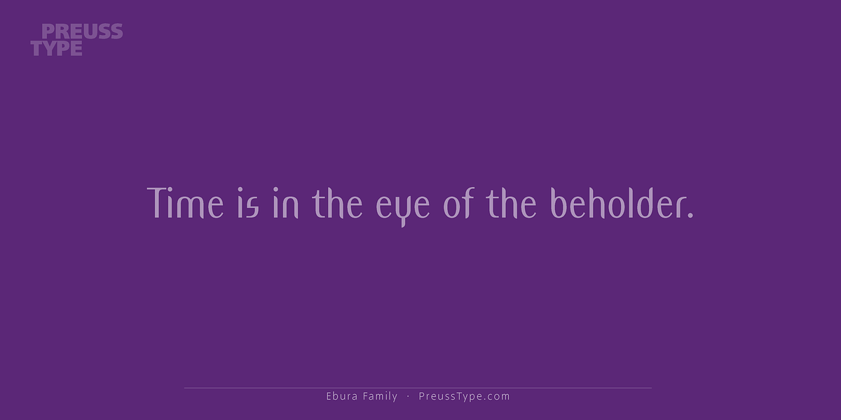 Ebura PRO, a Sans Serif Font by preussTYPE (Photo 7 of 10)