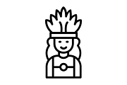 Native Line Icon, an Icon by Pexelpy (Thumbnail 2 of 2)
