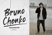 Amorim Santos Solid Hand Drawn Brush, a Handwritten Font by gracetype_studio (Thumbnail 9 of 12)