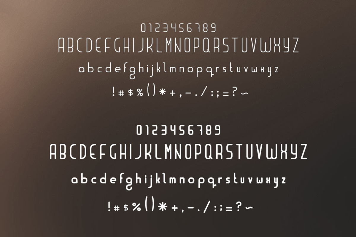Liner| font for logos with frames, a Sans Serif Font by wowomnom