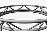 Circle Triangular Truss 200cm, an Object 3D Model by akerStudio (Thumbnail 7 of 14)