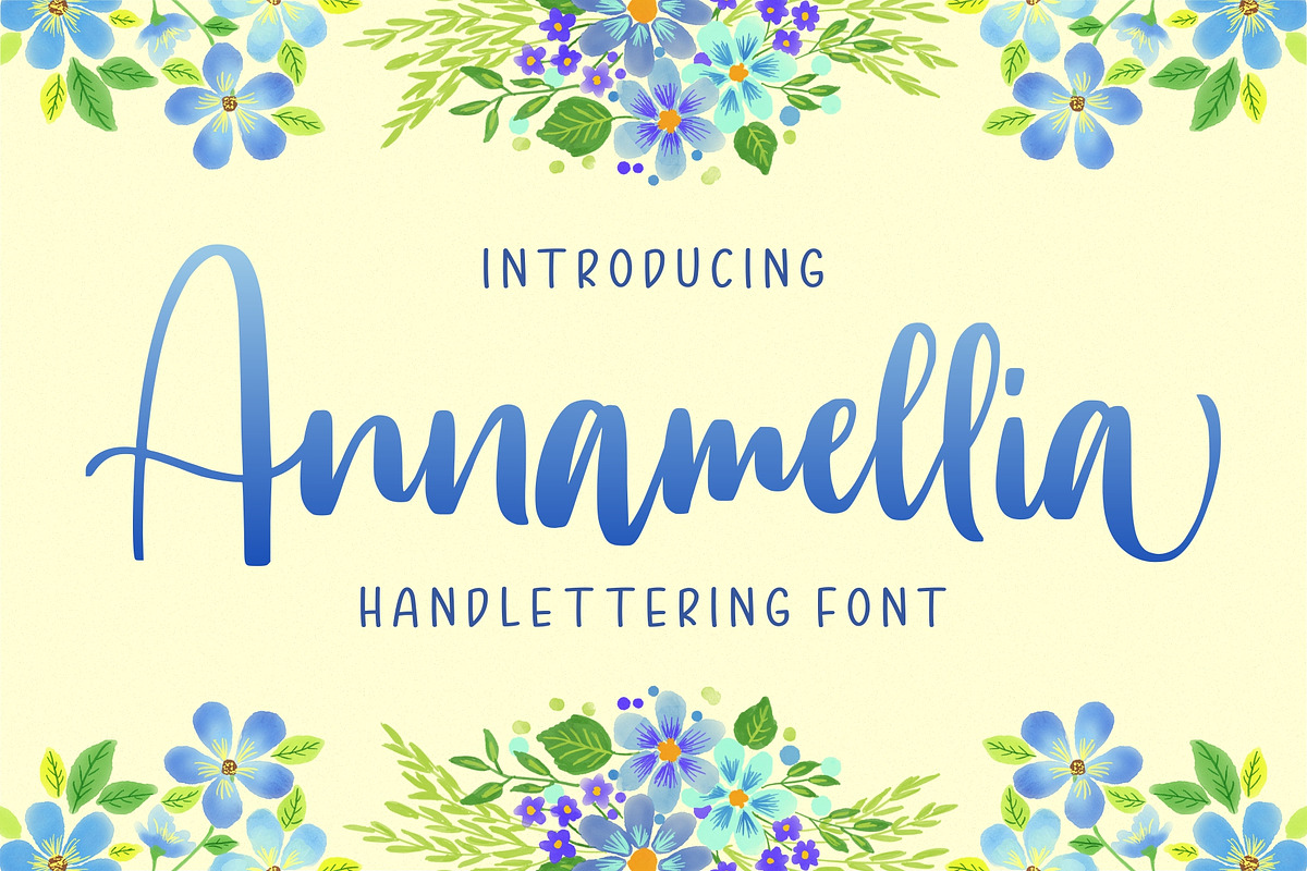 Annamellia - Handlettering Fonts
