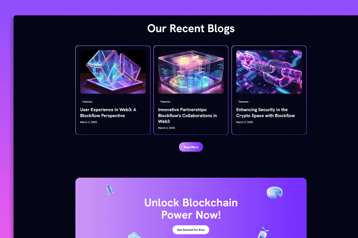 BlockFlow – Web3 Figma Template, an UI Kit Template by Flow Samurai Templates (Photo 5 of 5)