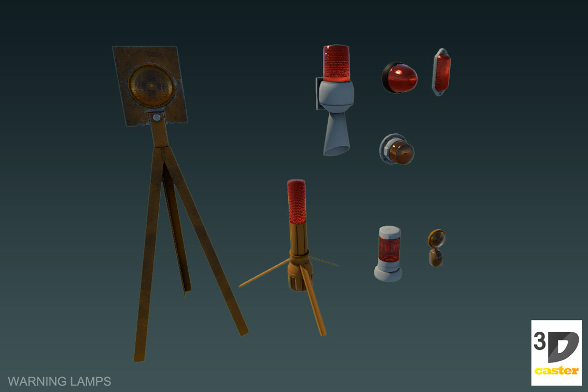 Lamps - Big Pack, an Object 3D Model by 3DCaster (Photo 10 of 10)