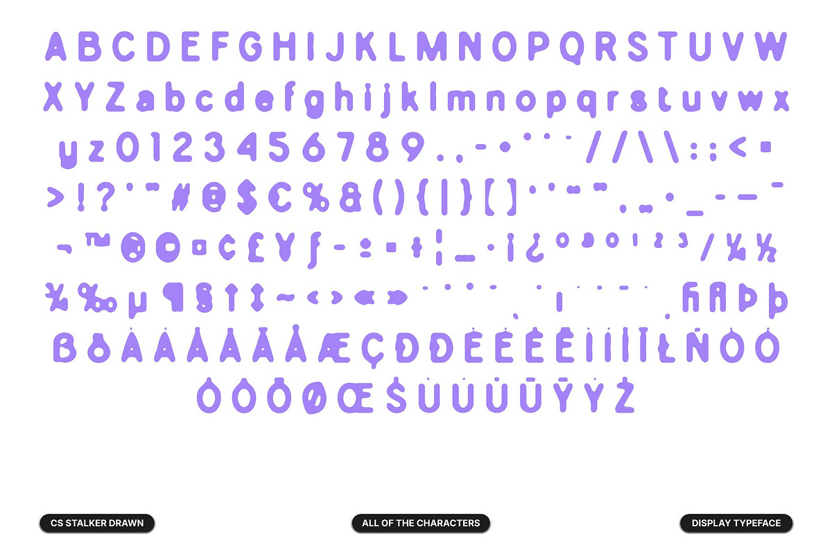CS Stalker Drawn, a Sans Serif Font by Craft Supply Co. (Photo 8 of 8)
