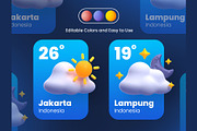 Weather 3D Icons, an Object 3D Model by Rakata Studio (Thumbnail 3 of 7)