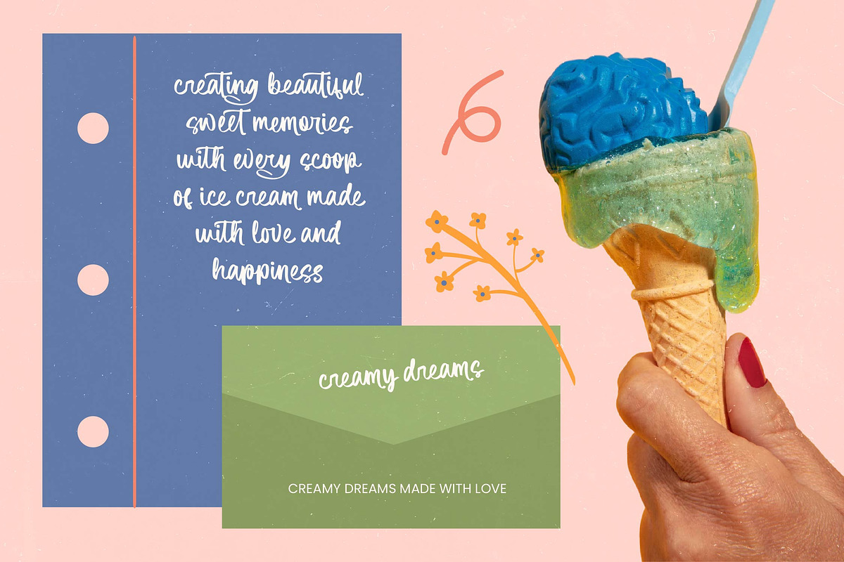 Natural Harmony Bold Calligraphy, a Script Font by Letterena Studios Script (Photo 3 of 10)