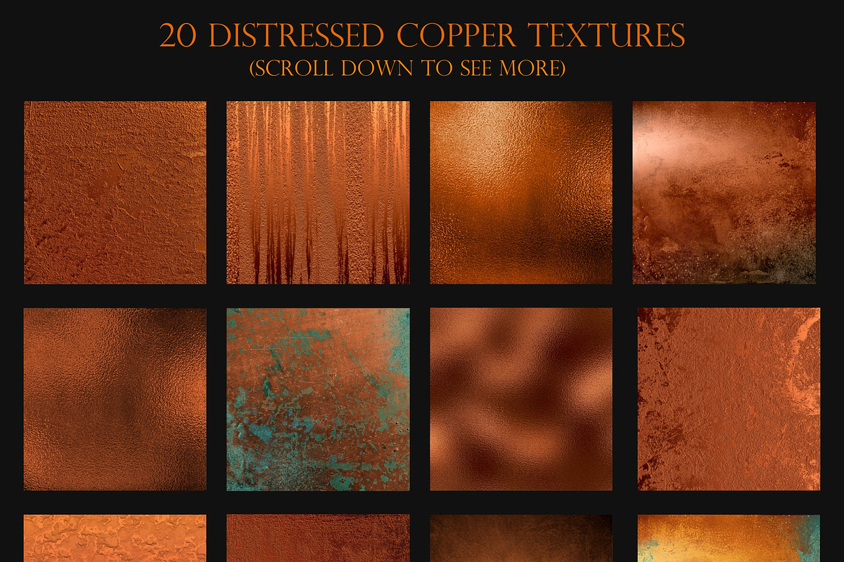 Metallic textures bundle, a Texture Graphic by Paper Farms (Photo 7 of 16)