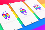 LGBT | 28 Icons Set, an Outline Icon by Alex Blogoodf (Thumbnail 2 of 7)