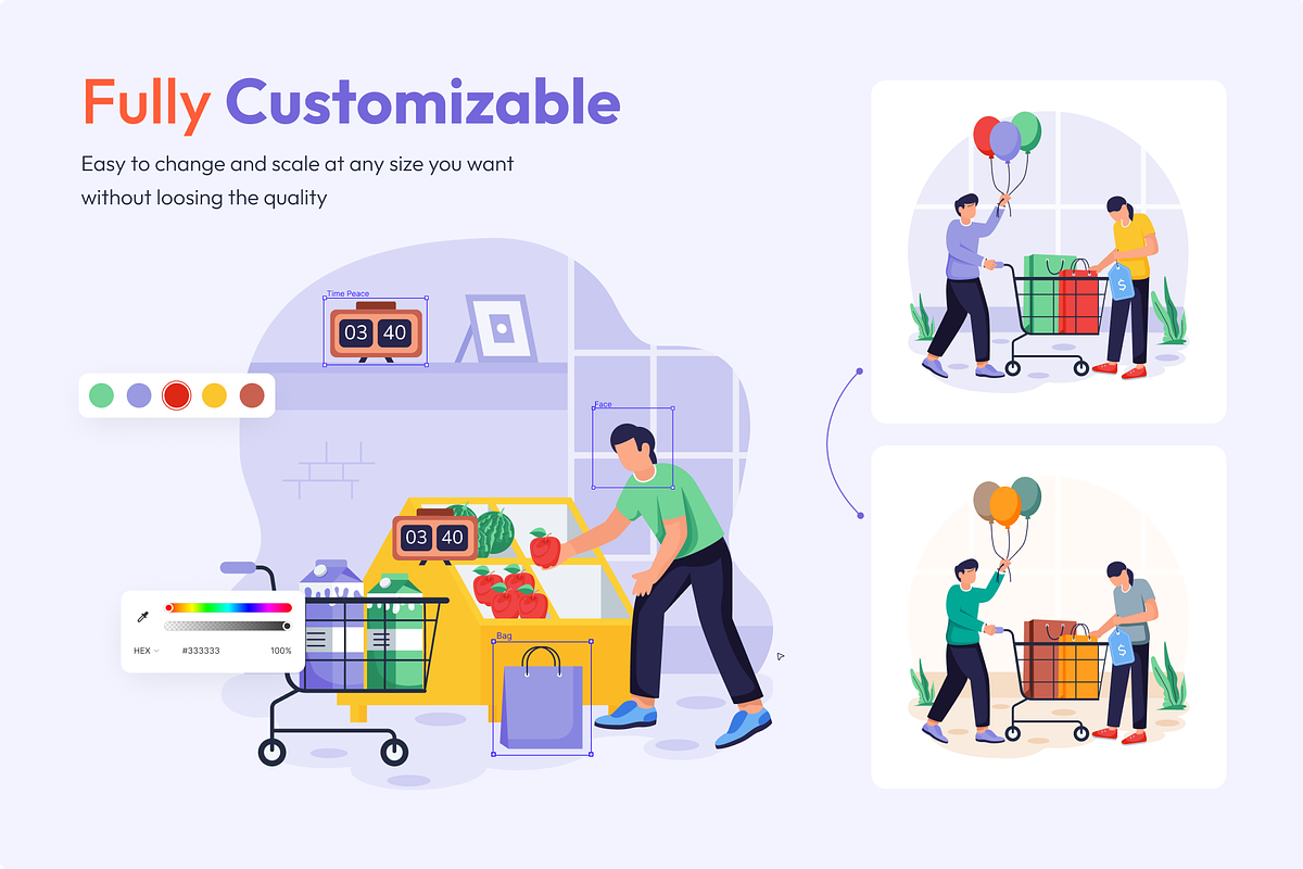 Animated Cyber Monday Illustrations, an Emoji Icon by Vectors Market (Photo 3 of 8)