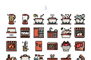 30 Cooking Icon set, an Outline Icon by Just Icon (Thumbnail 2 of 3)