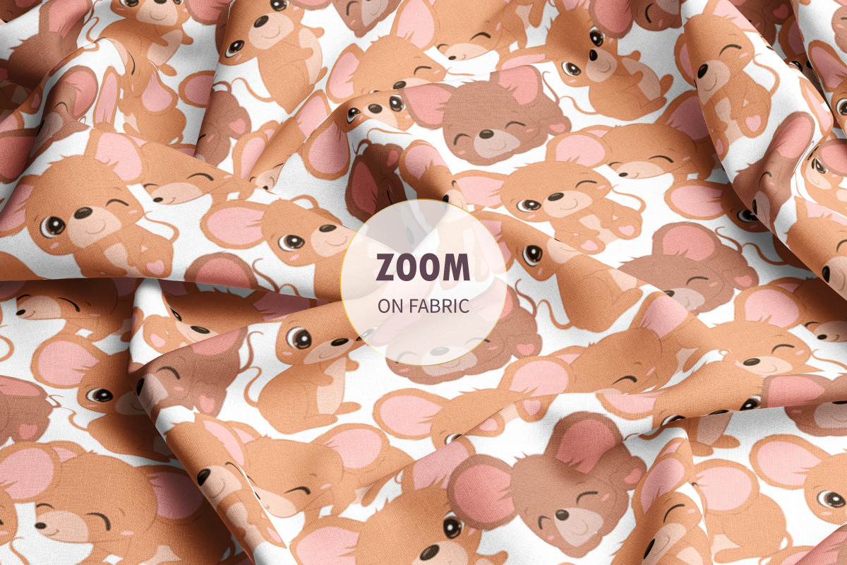 Adorable Little Mice Patterns, a Pattern Graphic by DrawStudio1988 (Photo 9 of 11)