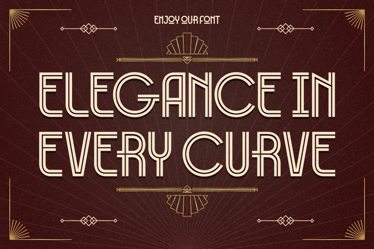 SanDeco, a Sans Serif Font by Burntilldead (Photo 12 of 12)