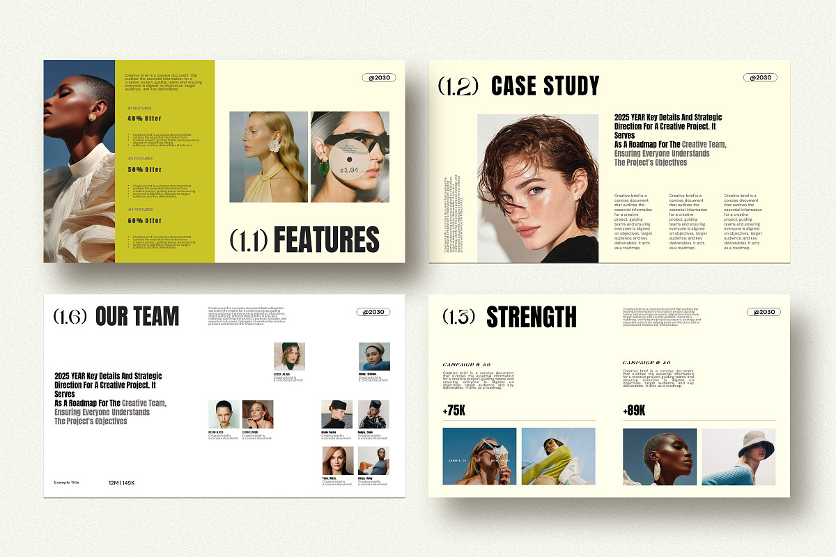 Social Media Report Kit Template, a Presentation Template by Studio Industry (Photo 5 of 10)