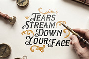 White Ascents - Victorian Serif, a Slab Serif Font by Bale Type (Thumbnail 3 of 9)