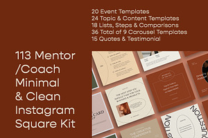 Mentor/Coach Clean Insta Kit CANVA