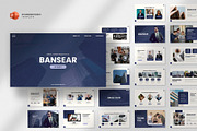 Annual Report Powerpoint Template, a Presentation Template by fluffstudio (Thumbnail 1 of 6)