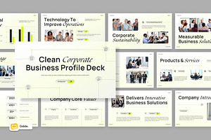 Corporate Business Profile, a Presentation Template by Loin Studio
