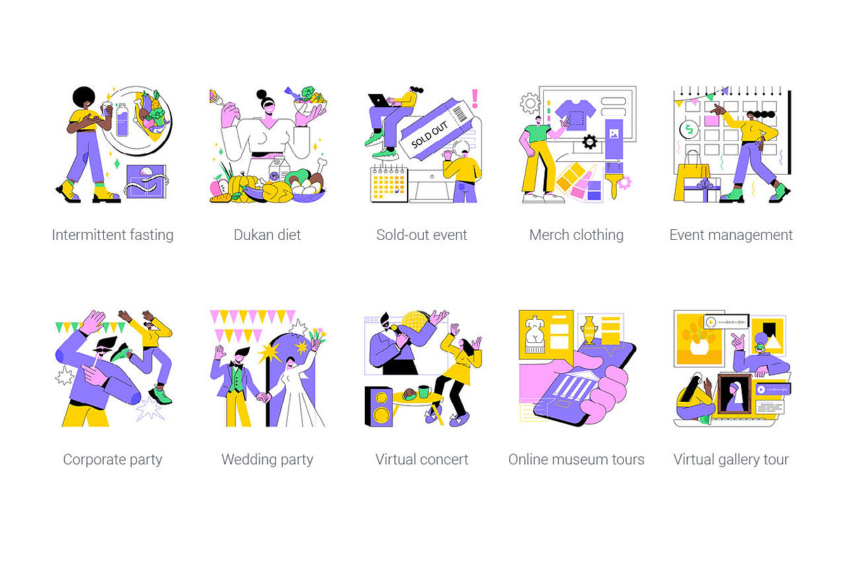 100 Food and entertainment concepts, a Templates & Theme by Visual Generation (Photo 8 of 12)