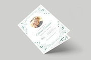 Funeral Program Brochure Template, a Flyer Template by BrandPacks (Thumbnail 4 of 7)