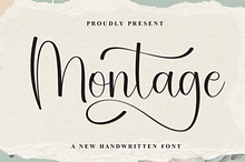 Montage | Script Font
