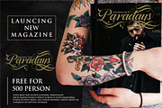 Ballegra Script Outline & Solid., a Script Font by typeline studio (Thumbnail 4 of 11)