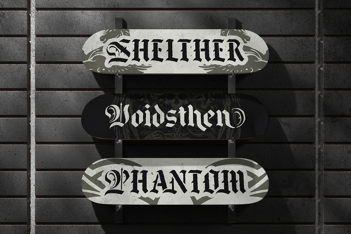 Black male Typeface, a Blackletter Font by alit design (Photo 7 of 17)
