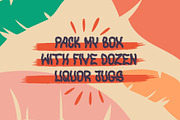 Wumboo Unique Display Font, a Font by Dawnside Graphic (Thumbnail 5 of 11)