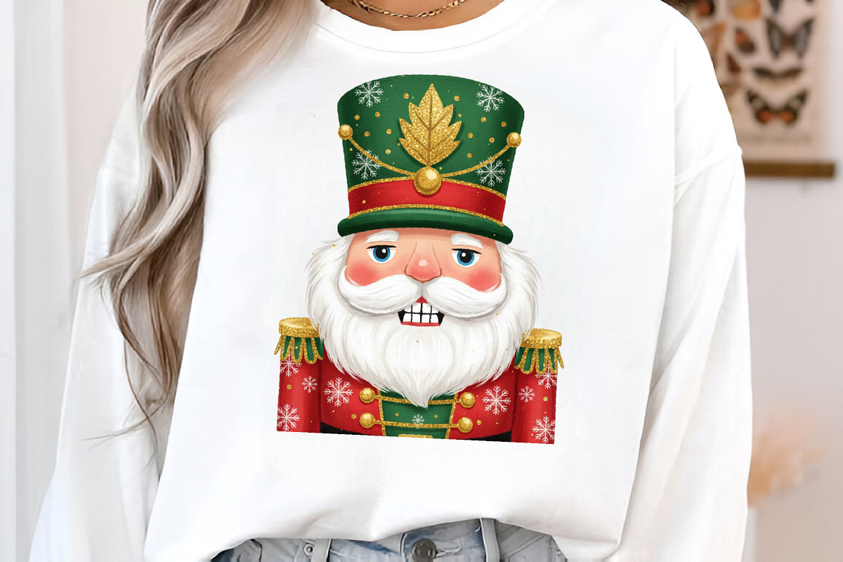 Glitter Nutcracker Christmas Png, an Illustration by SinaCreation (Photo 4 of 7)